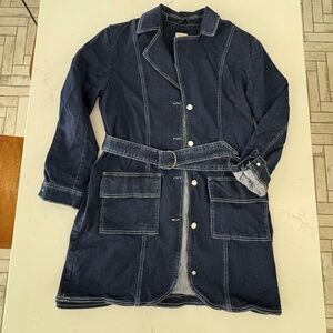 Pilcro Denim Coat Jacket